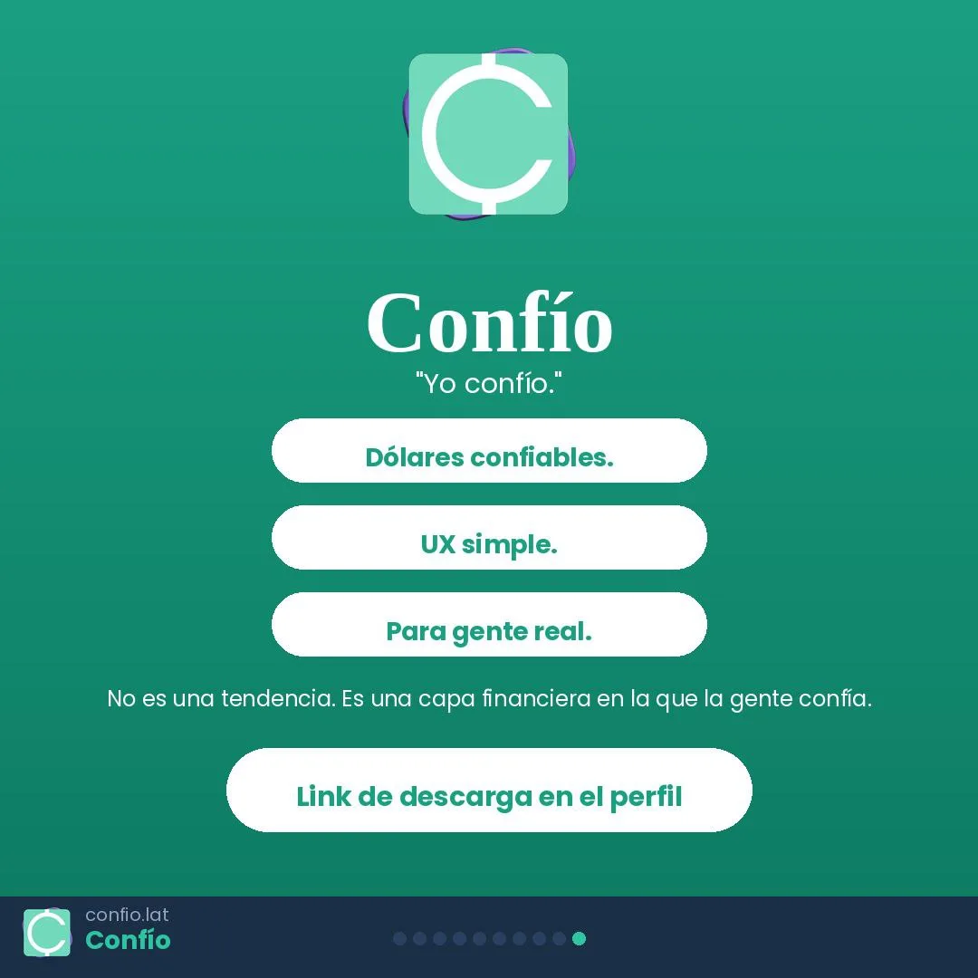 Presentación de Confío