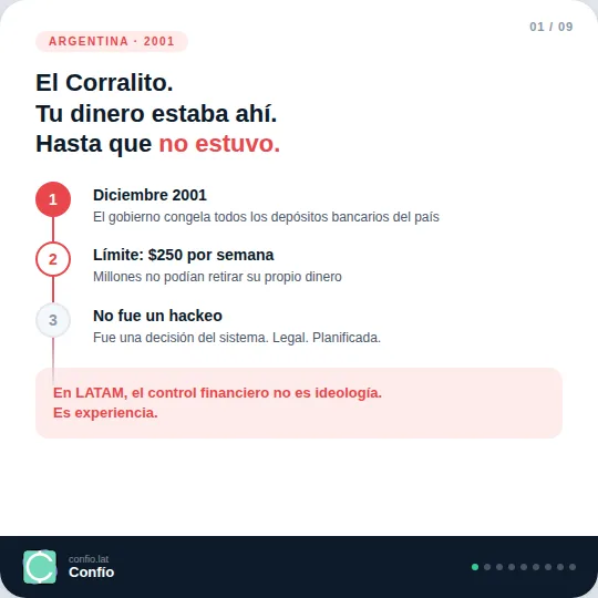 Por qué Confío no guarda tu dinero — y por qué eso importa